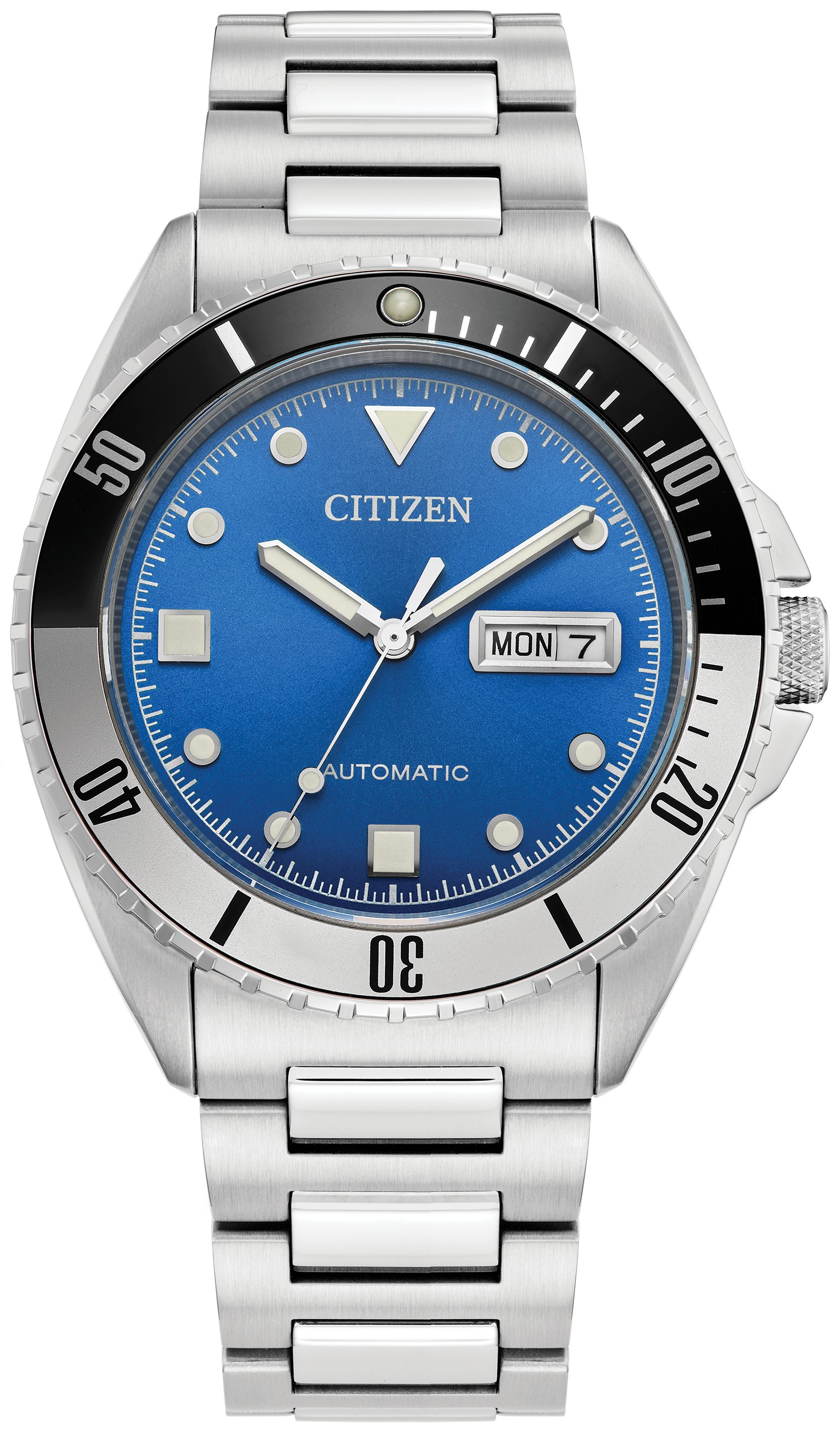 Sproty style automatic in Stainless Steel with bold two tone