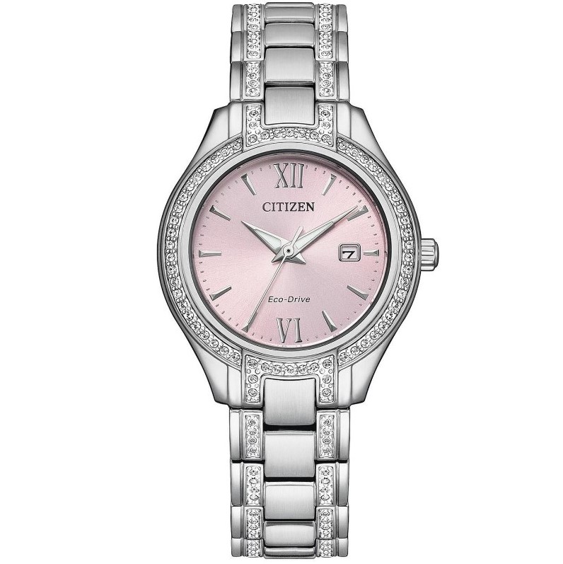 NWT Citizen Eco-Drive Swarovski Crystal Watch Citizen Eco-Drive with Swarovski Crystal. 002-500-05534 ST  main image 3