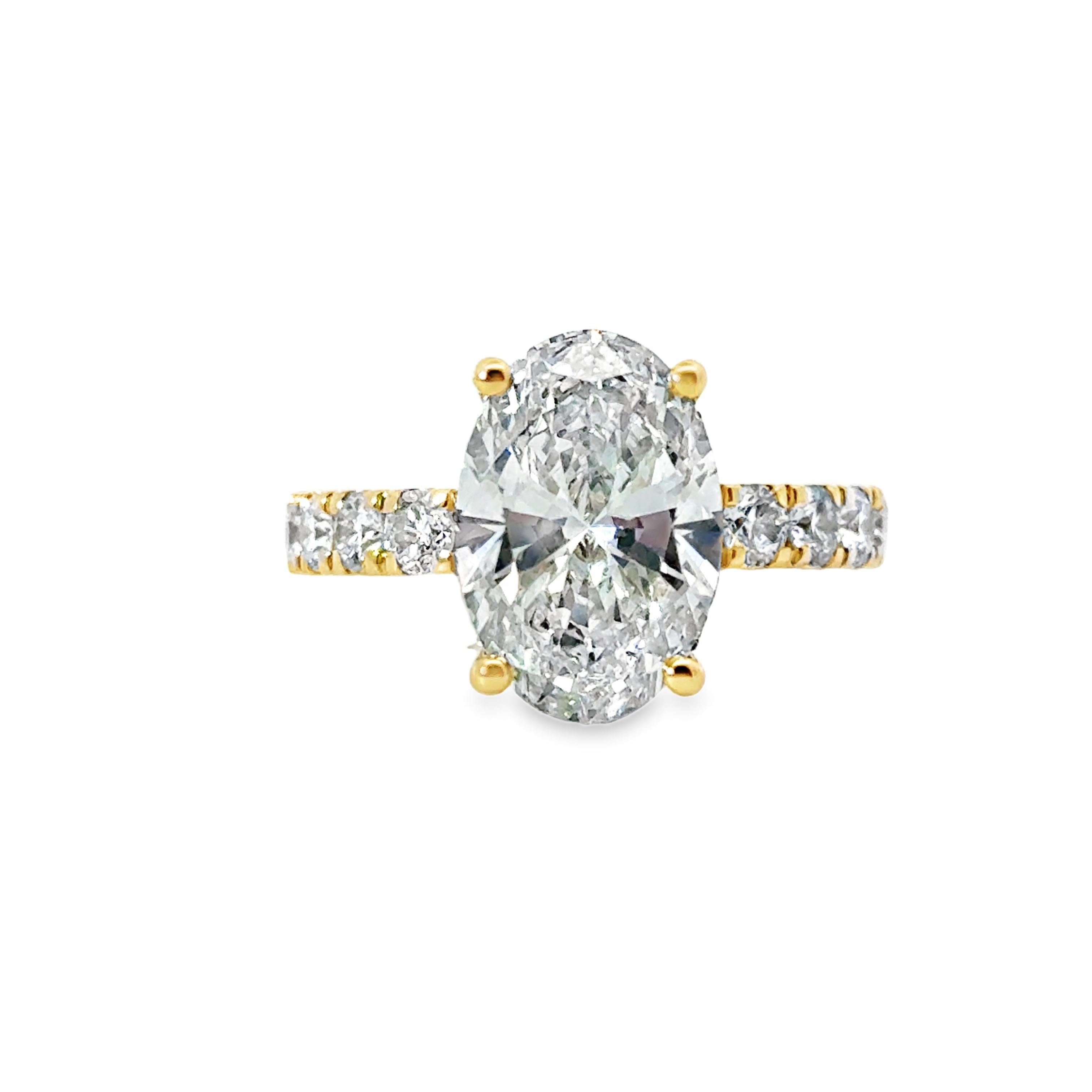 Lab Grown Diamond Engagement Ring 001-101-00402 Jeff Dennis
