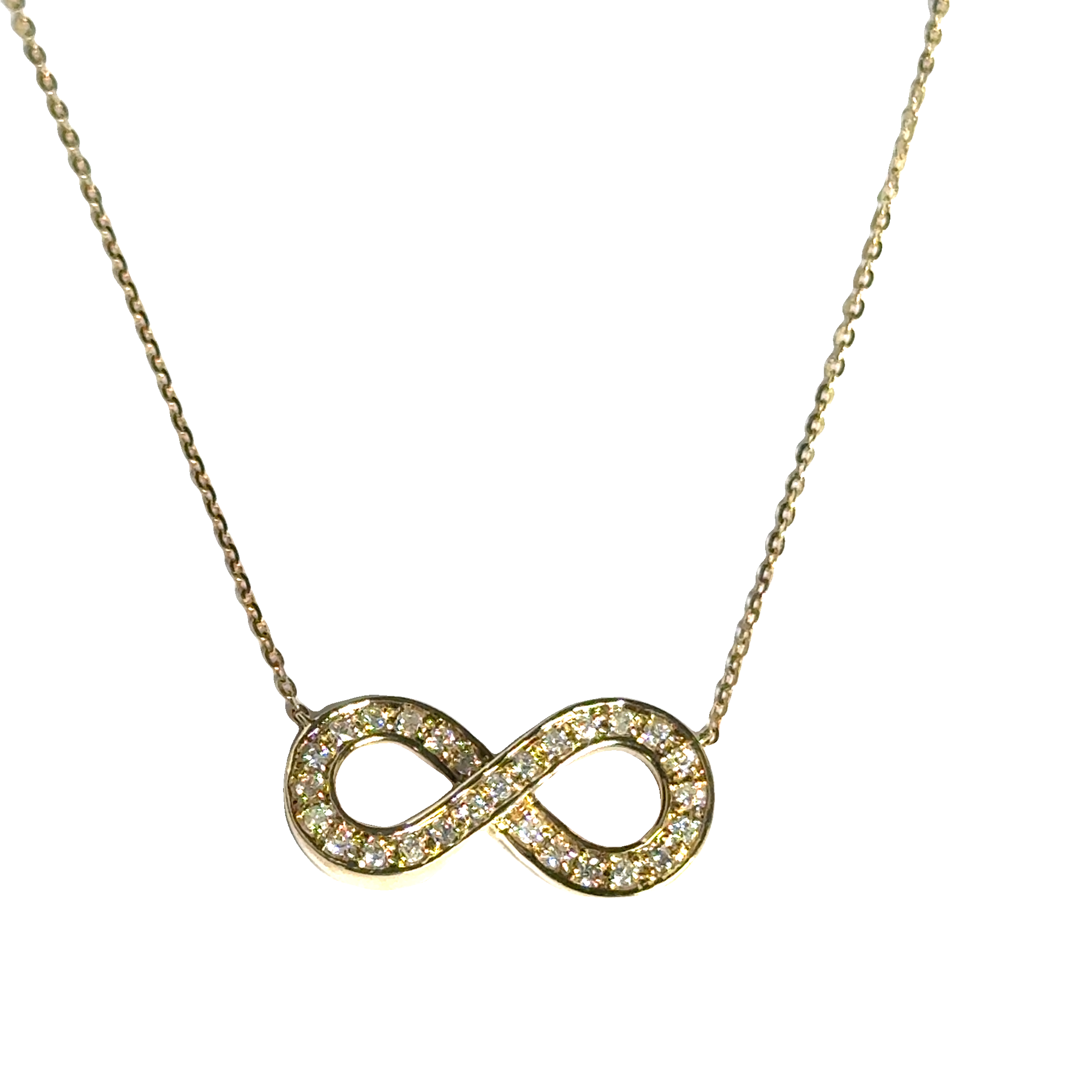 Diamond Necklace 001-165-00890 14KY - Jeff Dennis Jewelers | Jeff