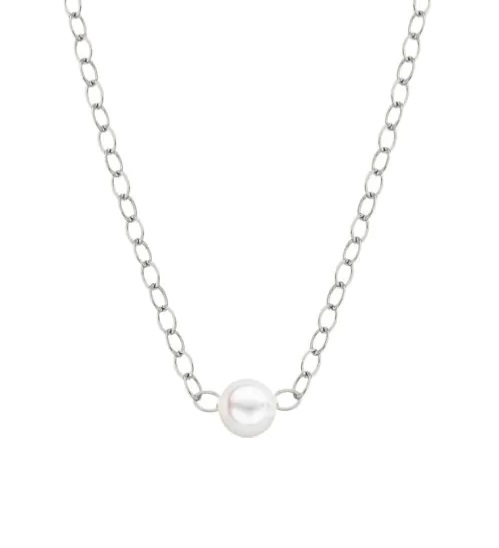 3mm 14K WG Cultured Add-a-pearl Necklace 325-00834 | Jeff Dennis