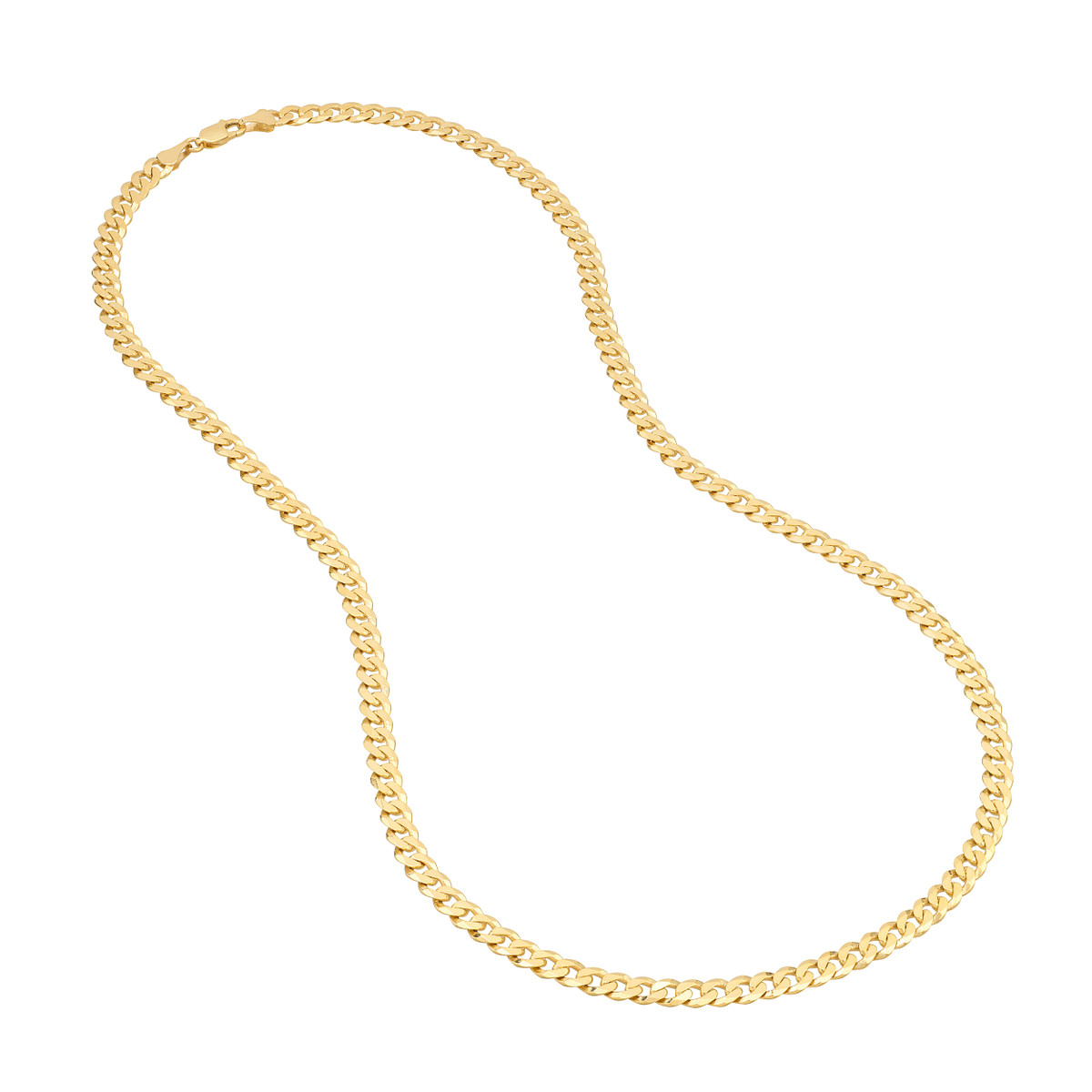 Midas Yellow Gold 5.7mm Tight Cuban Necklace 001-430-00607