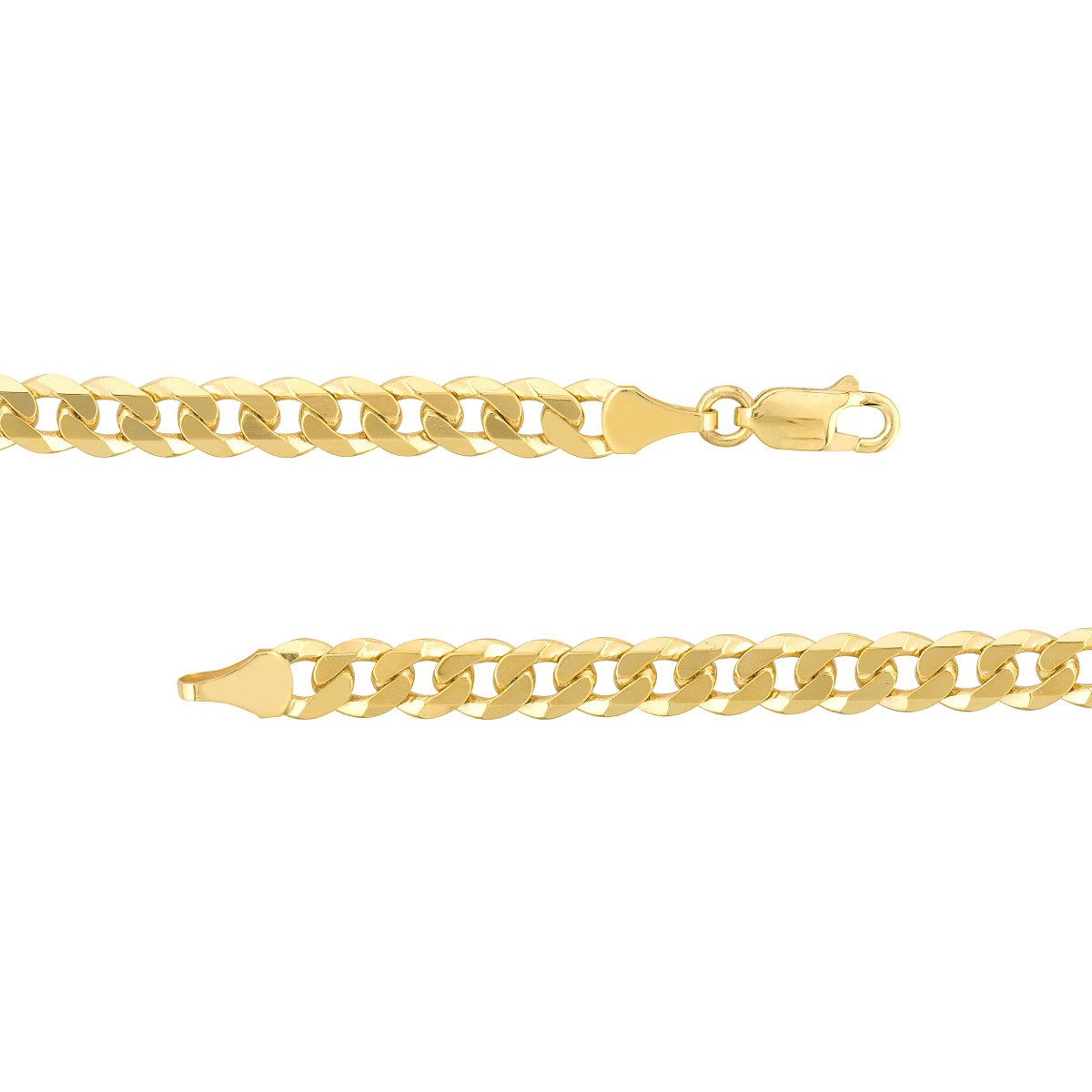 Midas Yellow Gold 5.7mm Tight Cuban Necklace 001-430-00607