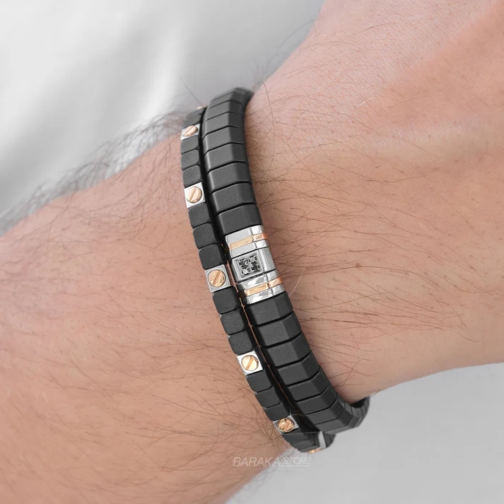 Baraka Cyborg Ceramic Bracelet 001-740-00369 CER Toledo | Jeffrey
