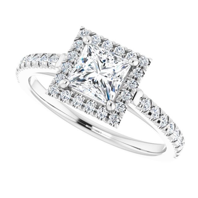 PENTAGON invite u MD RING リング Engagement Ring 001-100-00020 14KW - JF Jones Jewelers | JF