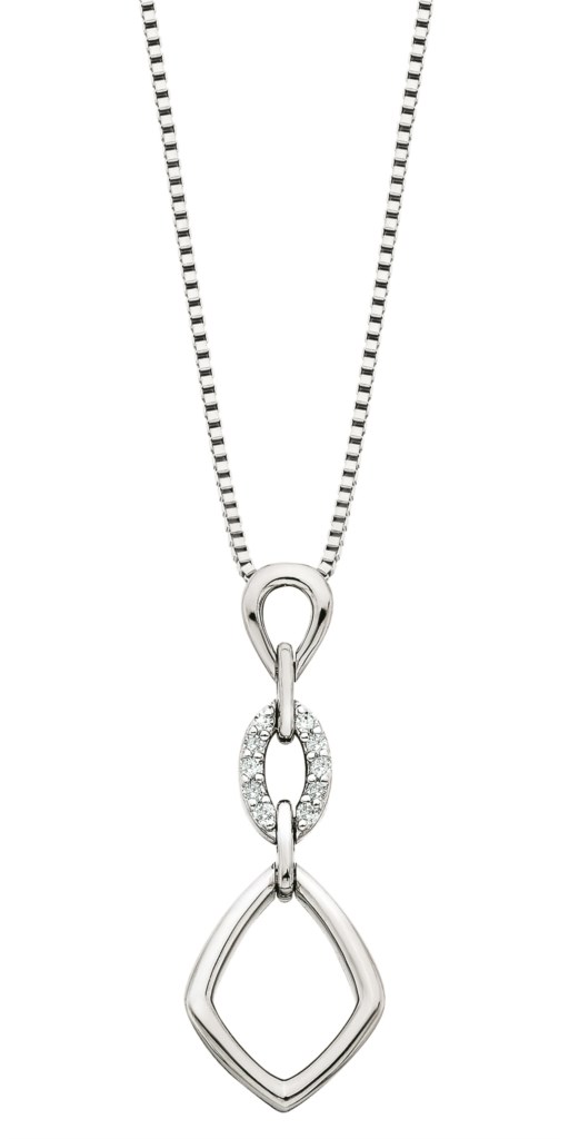 ネックレス・ペンダント MORELLATO 5501 CIONDOLO 1POINT DIAMOND OVAL MOTIFS NECKRACE s-l400.jpg