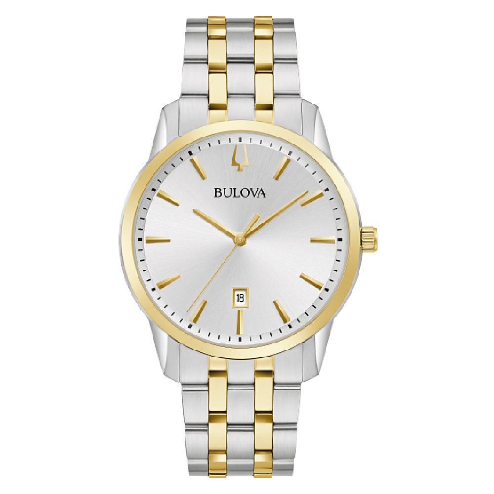 Bulova Wilton Automatic Traveller GMT with World Blue Dial #96B385, image size:1000x1000