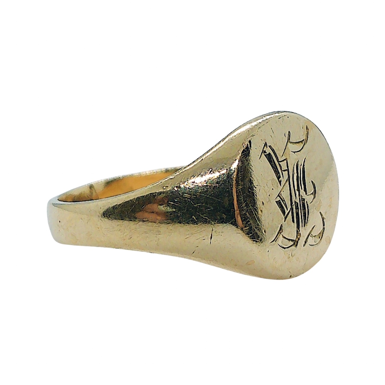 Signet Ring 001-446-00056 - Gold Rings | Joint Venture Jewelry 