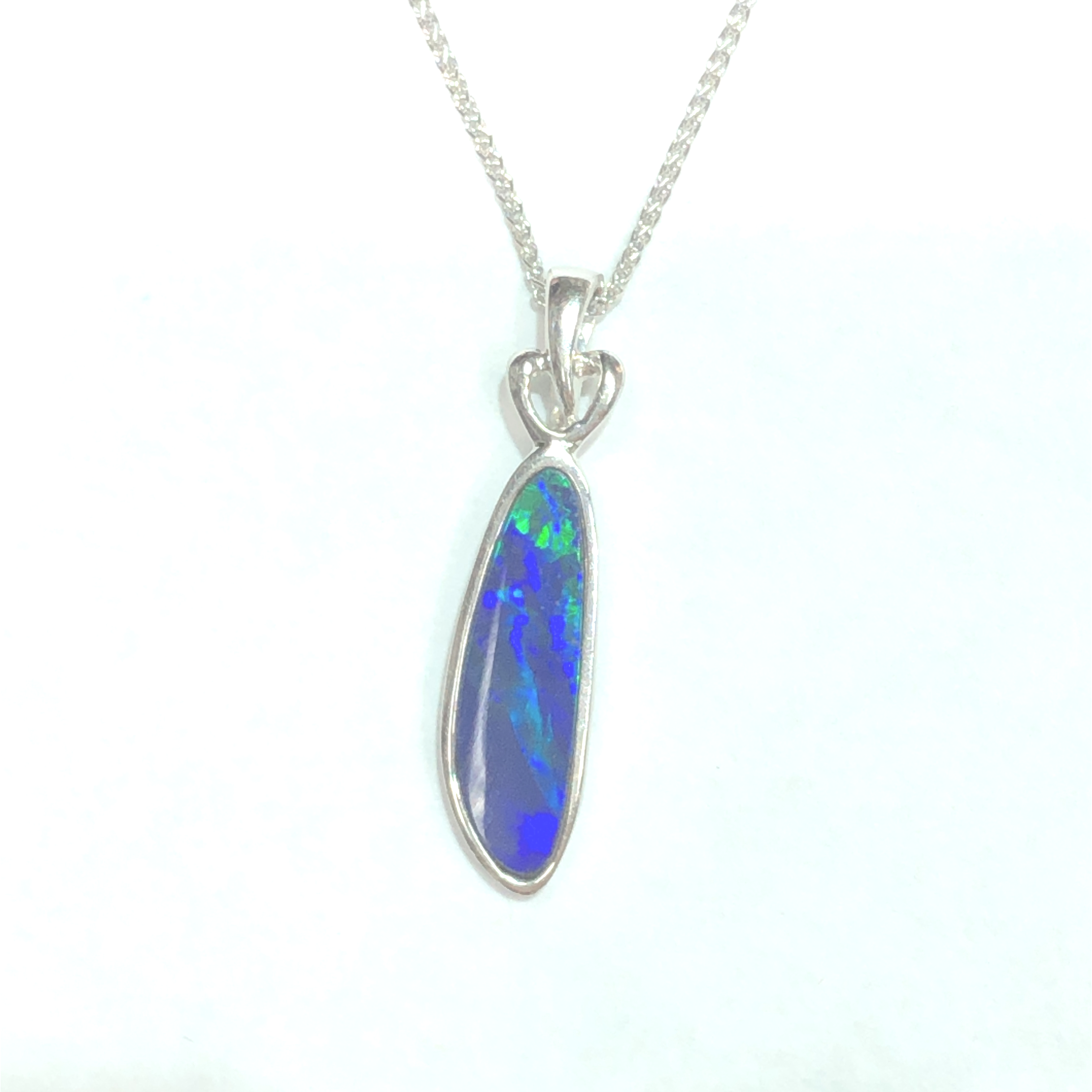 Blue Australian Opal Doublet