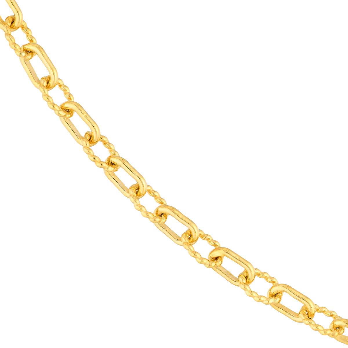 Midas 14K Yellow Gold Alternating Link Chain 001-431-00808