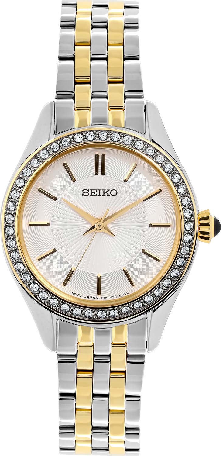 seiko ladies dress watch Seiko Ladies' SWR110 Essentials Watch