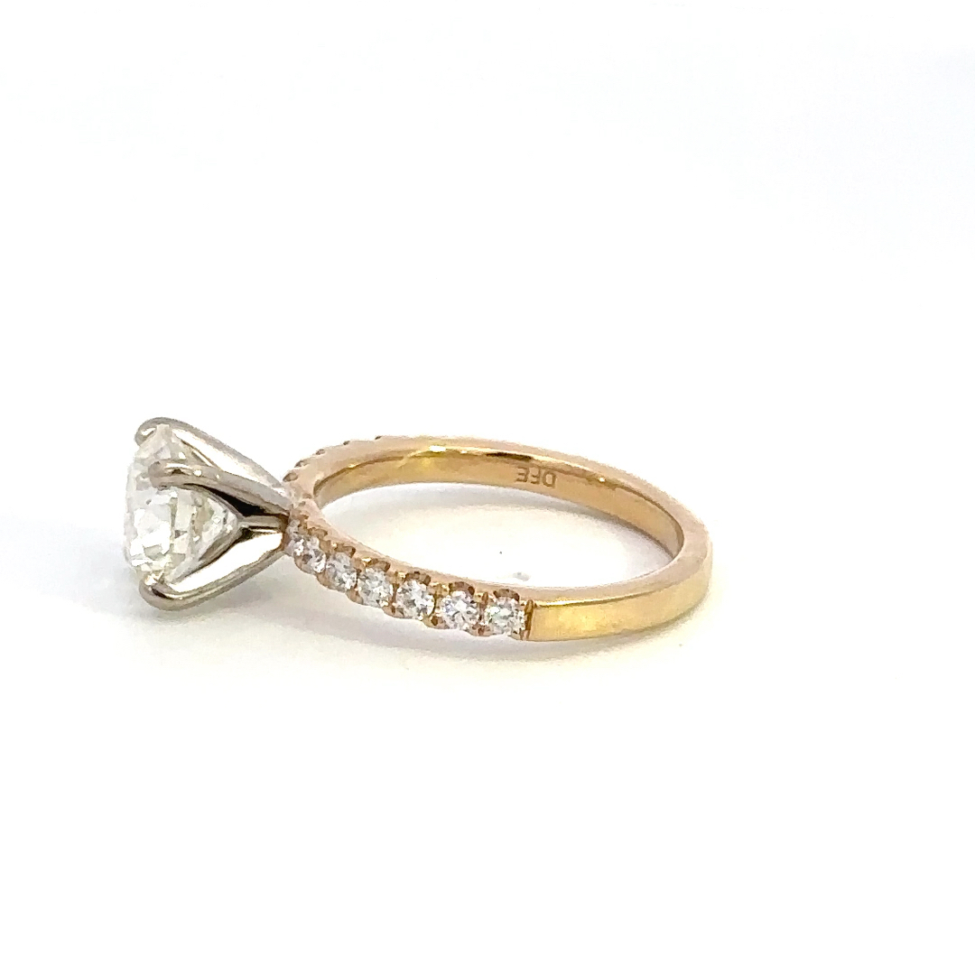 14K 2.40CTW Diamond Engagement Ring 0021002001433 Kiefer Jewelers