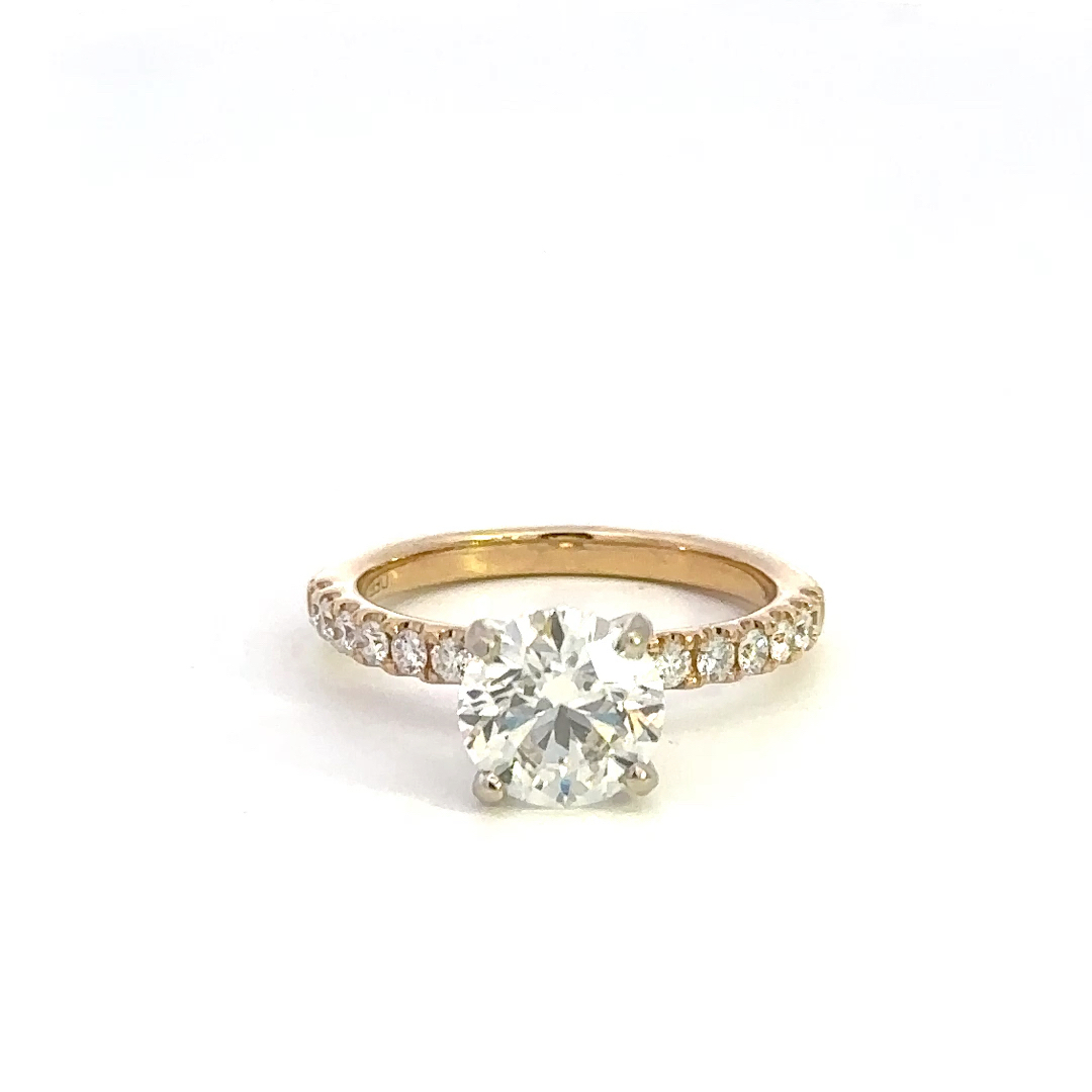 14K 2.40CTW Diamond Engagement Ring 0021002001433 Kiefer Jewelers
