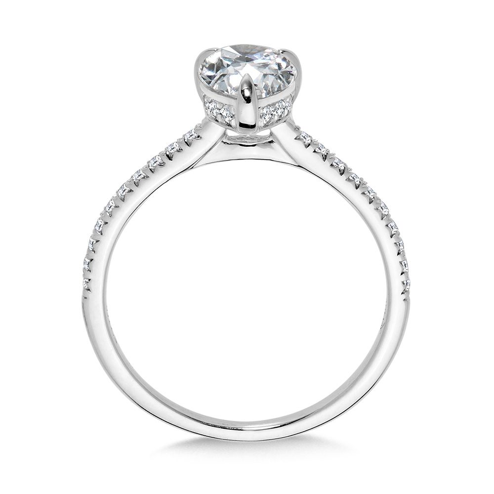 Valina 14K Valina Diamond Pear Engagement Ring Setting Kiefer