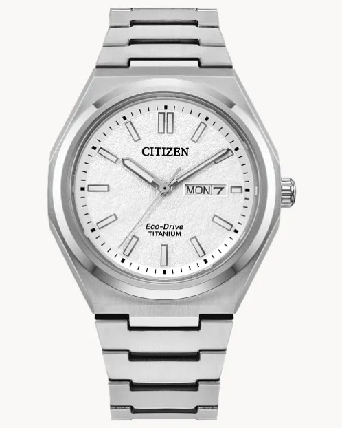 Citizen Citizen Titanium Zenshin Three-Hand Eco-Drive Watch