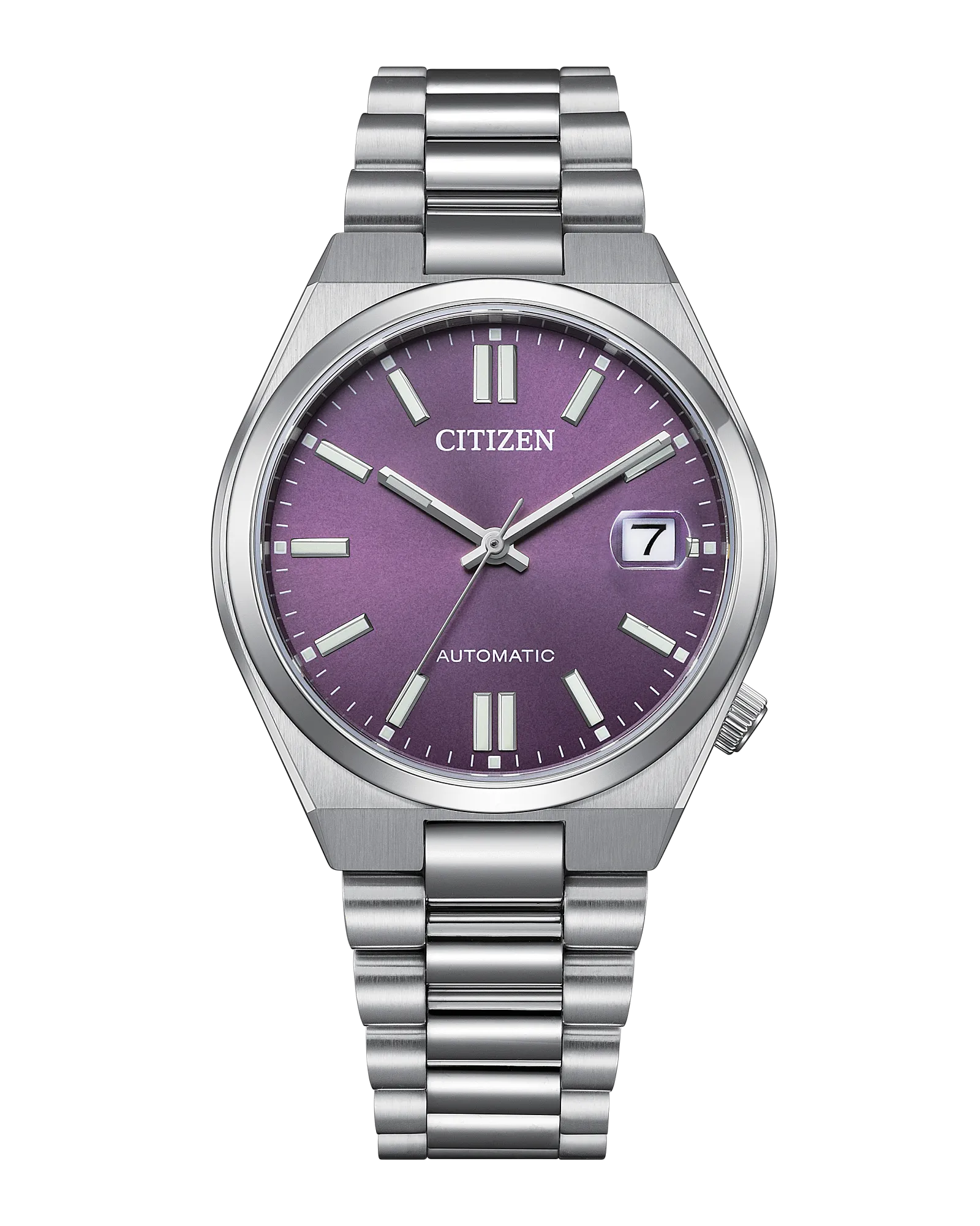 Citizen Tsuyosa 37MM Sunray Purple Dial Automatic Watch | Kiefer