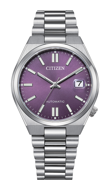 Citizen Tsuyosa 37MM Sunray Purple Dial Automatic Watch | Kiefer