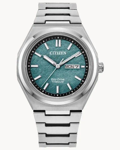 Citizen Citizen Titanium Zenshin Three-Hand Eco-Drive Watch
