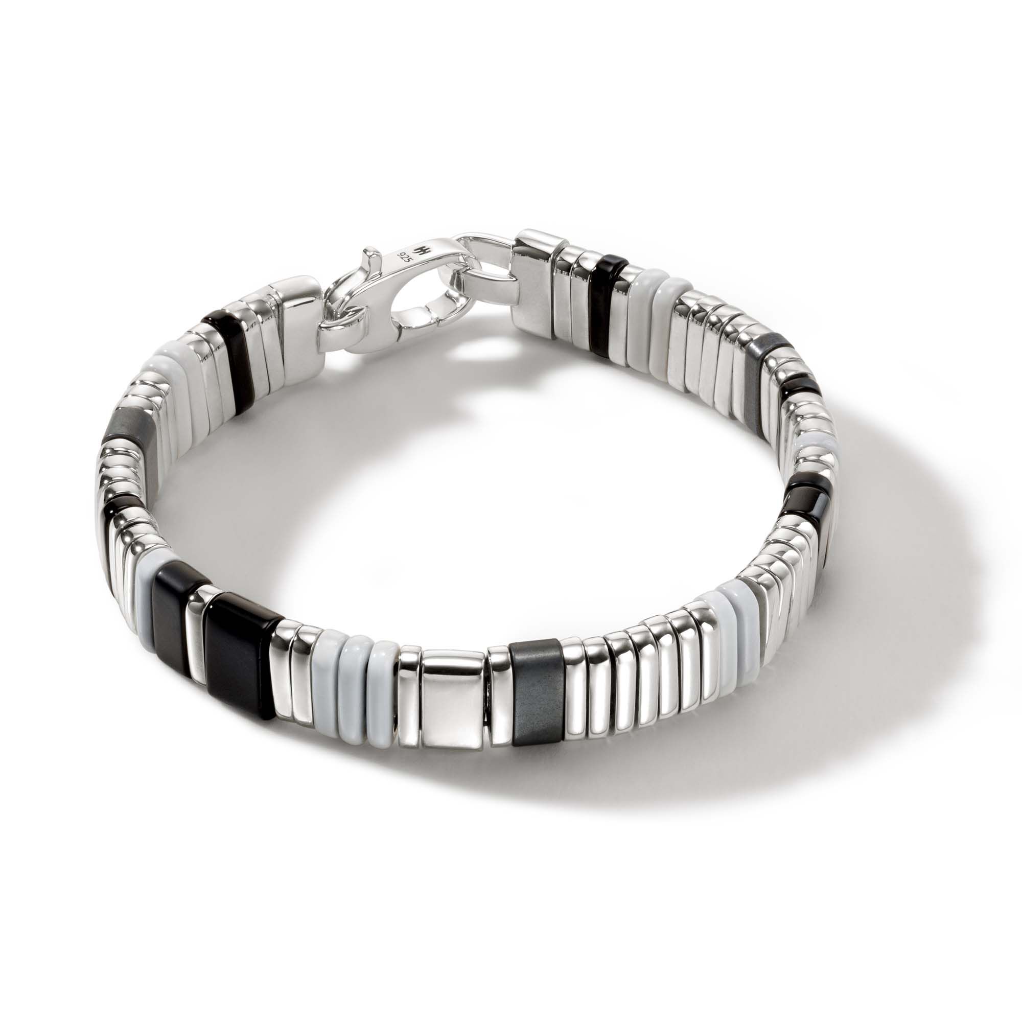John Hardy John Hardy Sterling Silver Colorblock Bracelet Kiefer
