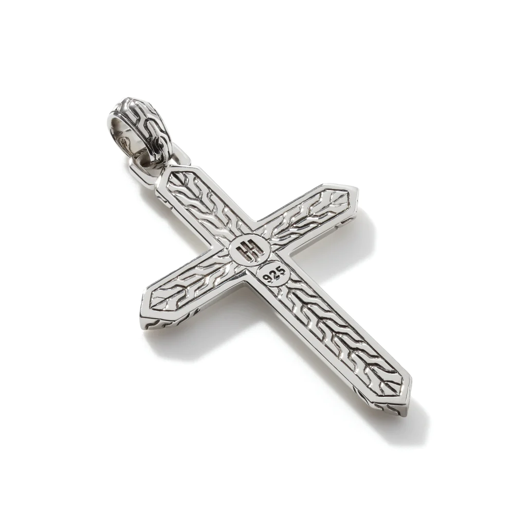 John Hardy John Hardy Cross Pendant 002-440-2005793 SS Lutz
