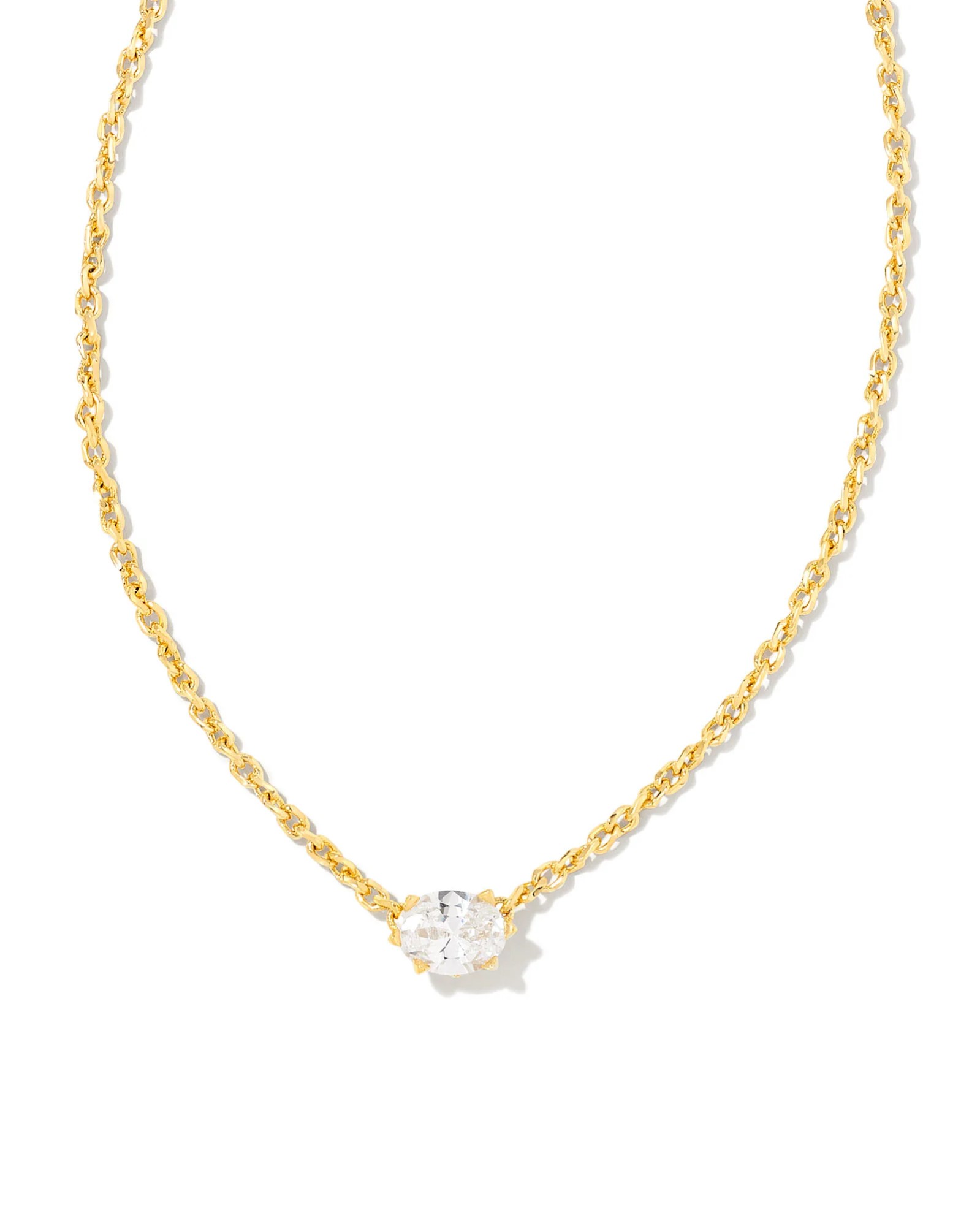 Kendra Scott Gold Cailin Crystal Necklace 002-485-2000540 Kiefer