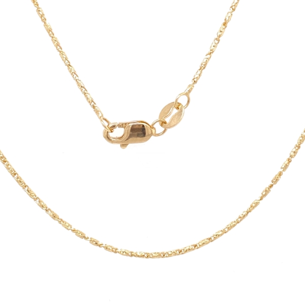 What Is A Raso Chain Pattern 14K 20