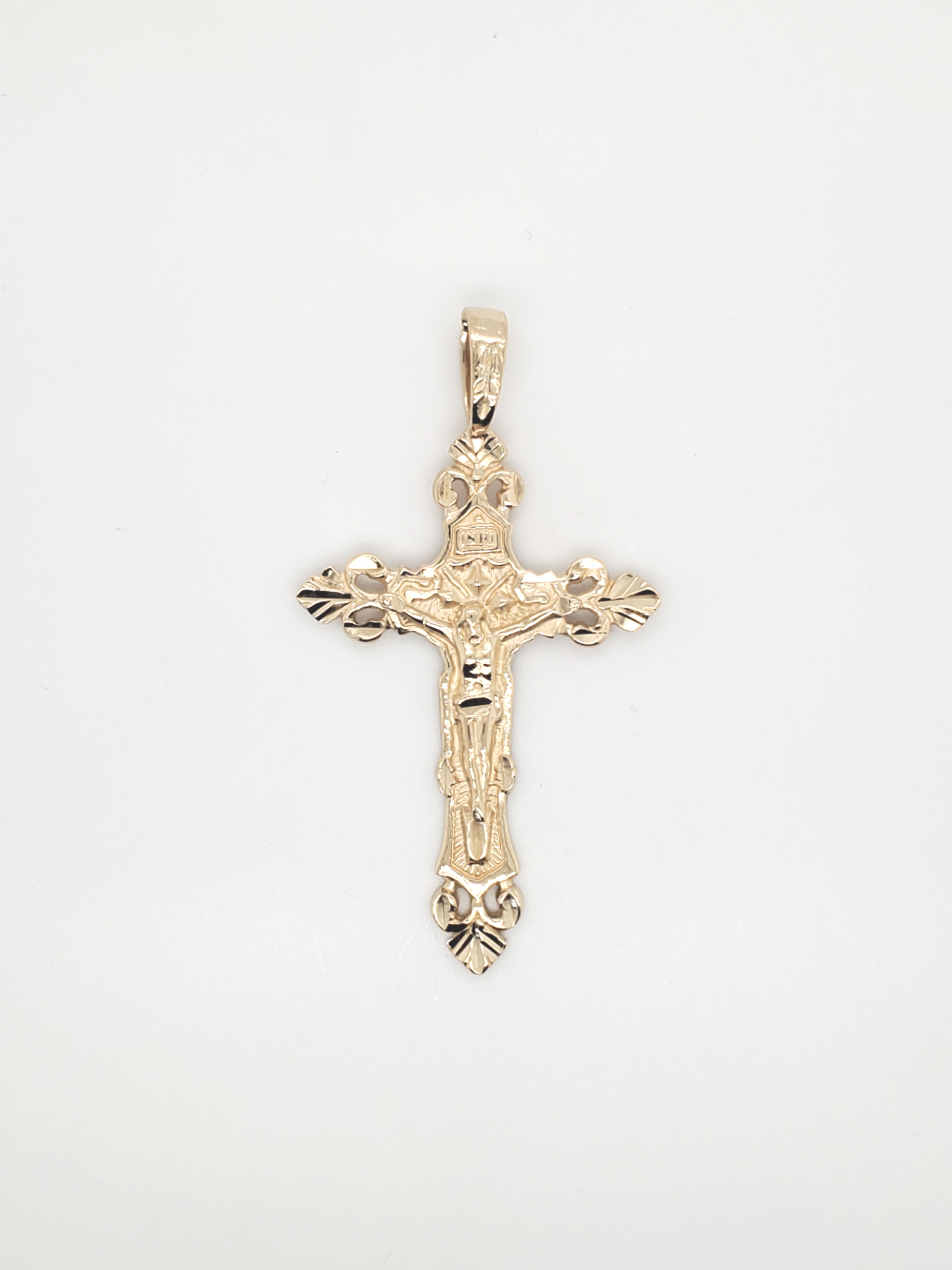 Estate 14K Crucifix 55.25 mm 00180502104 Estate Gold Kiefer
