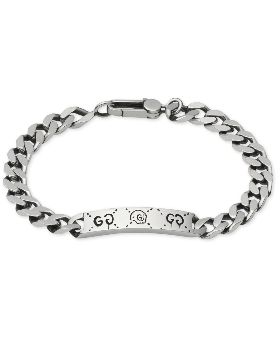 Estate Gucci Ghost Sterling Silver Bracelet 185708 Moncton La