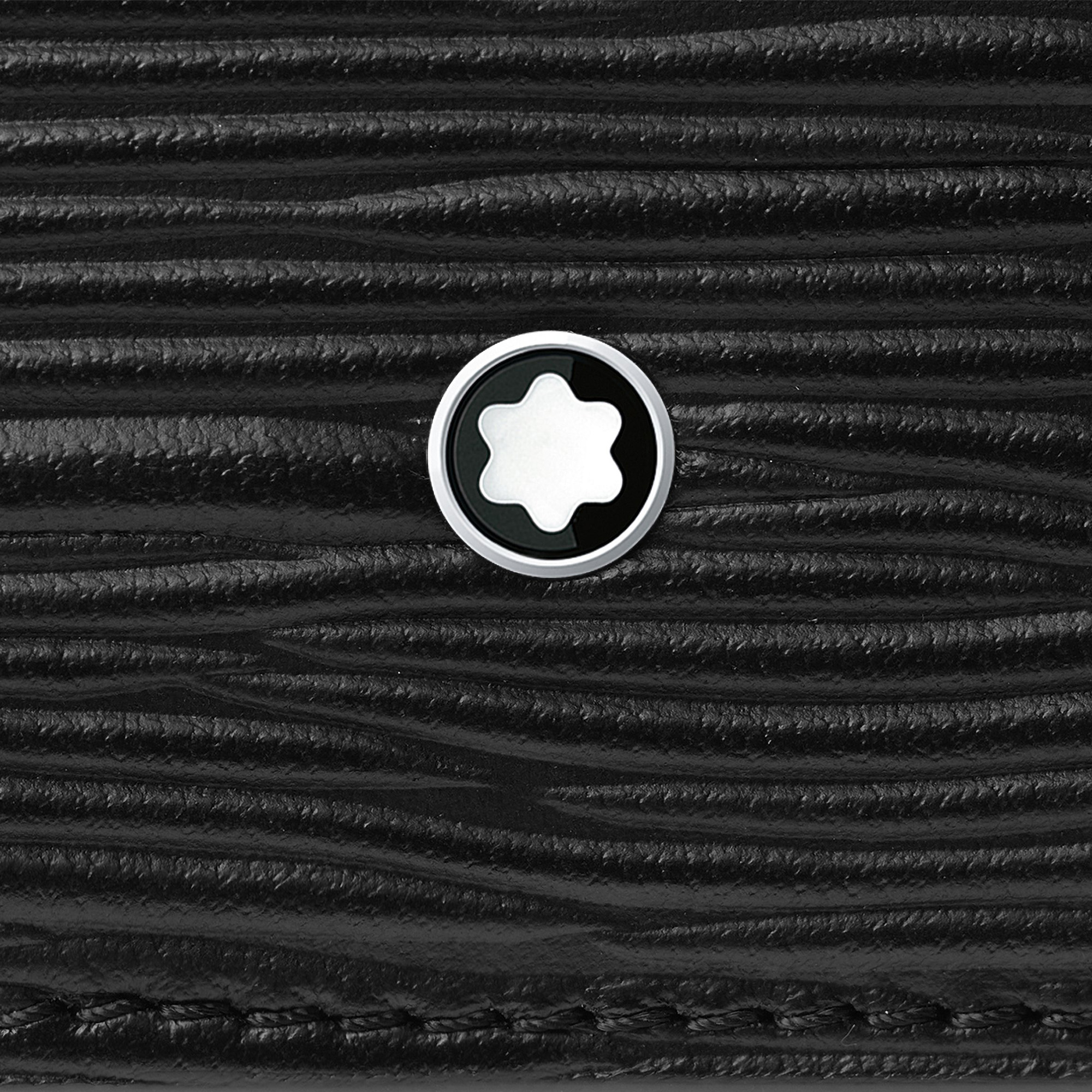 Montblanc Meisterstück 4810 Black Leather Card Holder 4cc | La