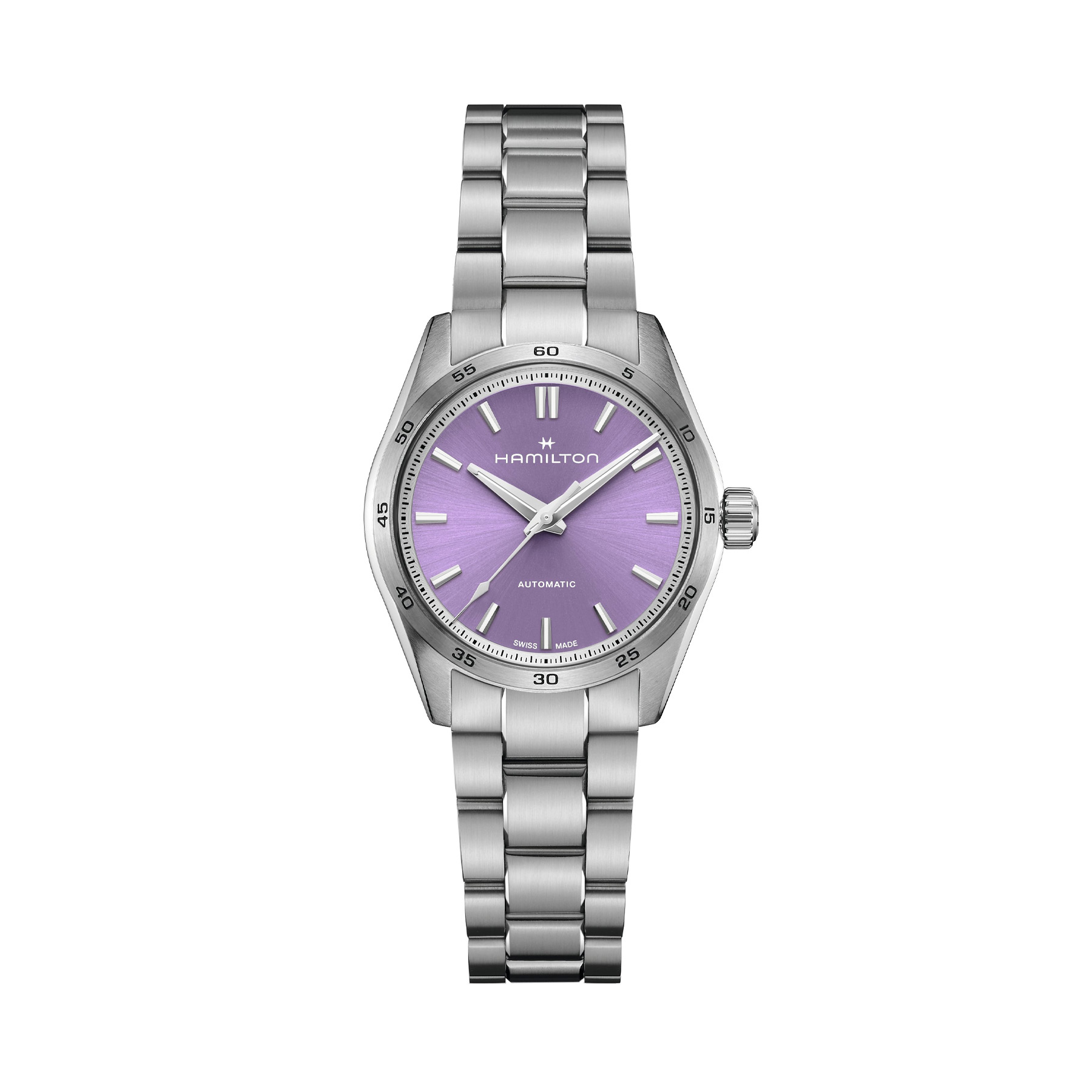 Hamilton Jazzmaster Performer Automatic Watch Lavender Dial | La