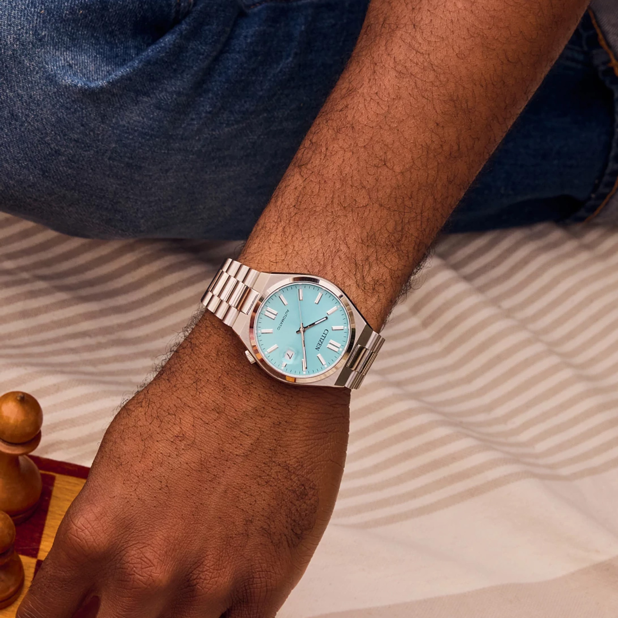 Citizen Citizen Tsuyosa Automatic Watch Ice Blue 37mm 192375 | La