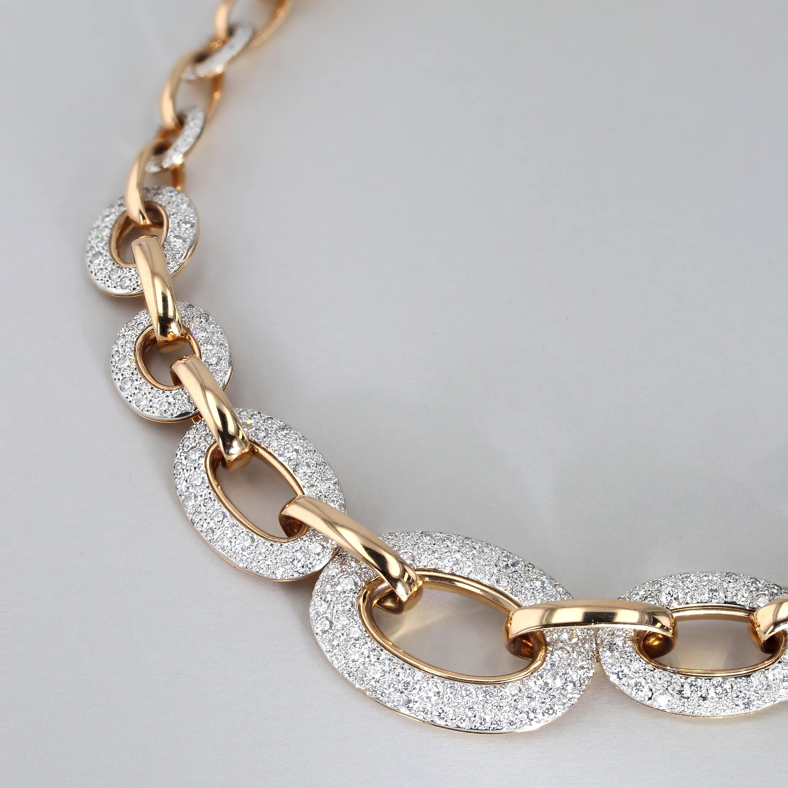 MORELLATO 5201 １POINT DIAMOND SPIRAL NECKRACE SOLITAIRE Pomellato Pomellato Catene Diamond Necklace 190801 | La Mine