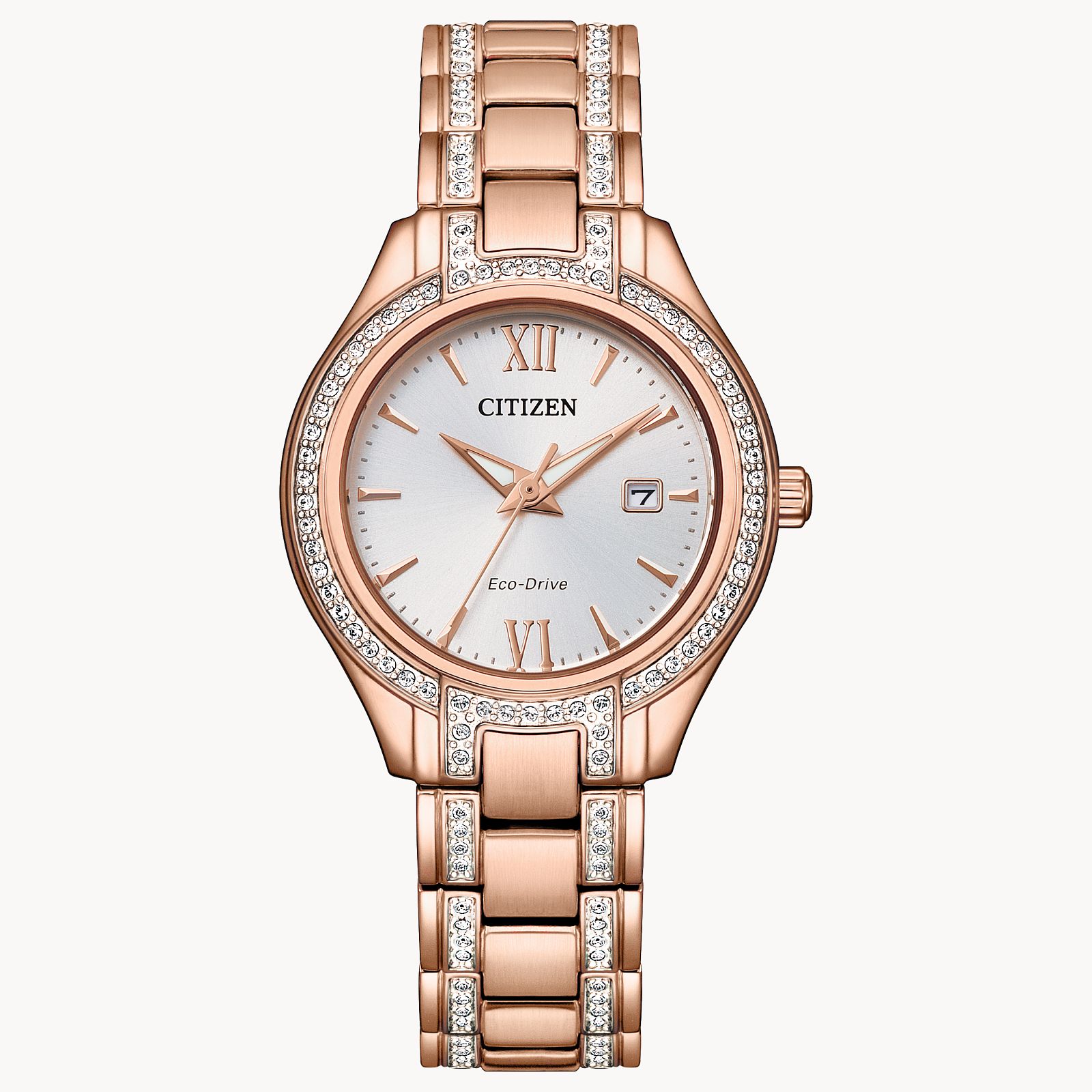 Citizen Ladies Citizen Crystal Silhouette Eco Drive Watch  display picture 2