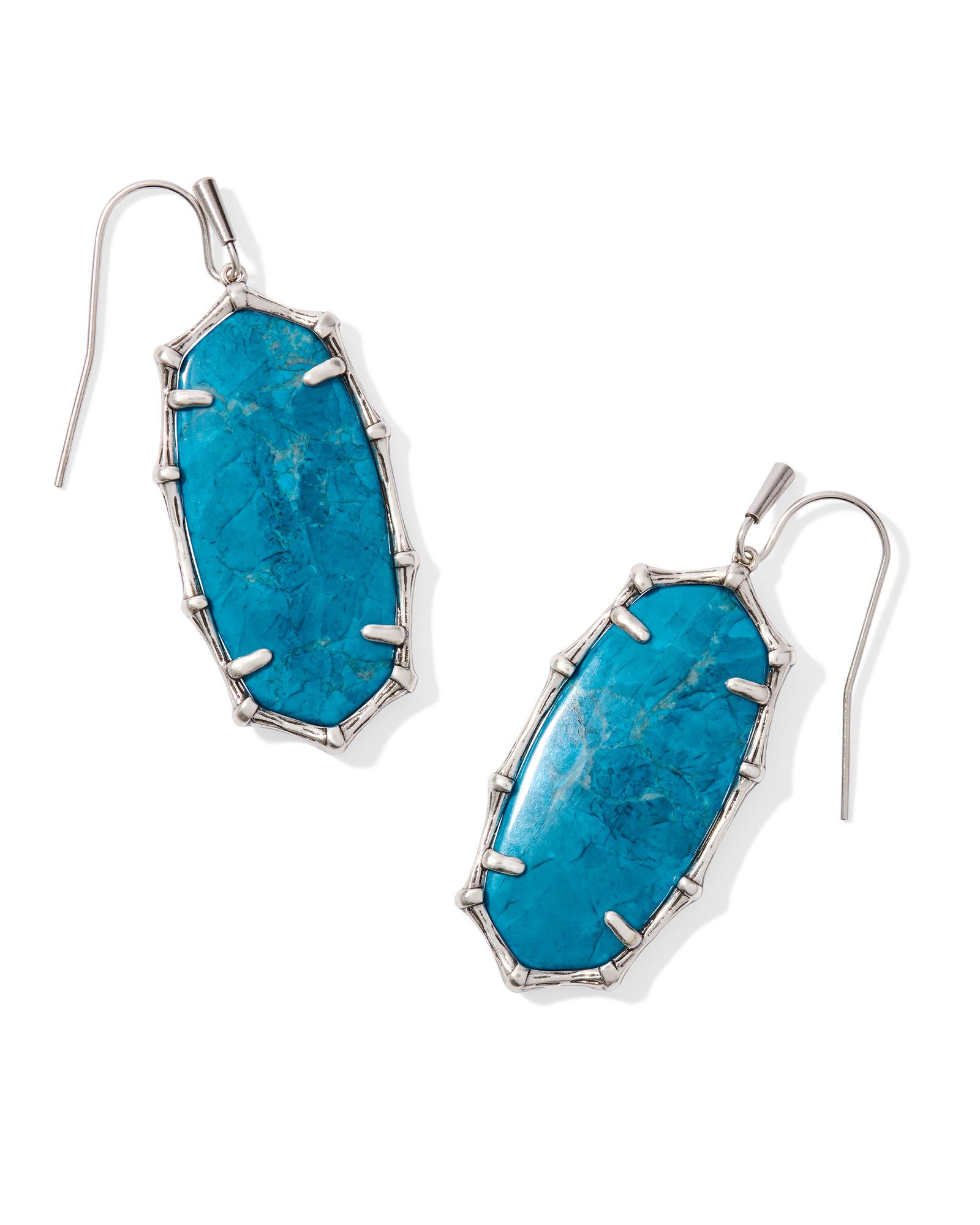 Drop Earrings Gunmetal Kendra Scott Turquoise Earrings Kendra