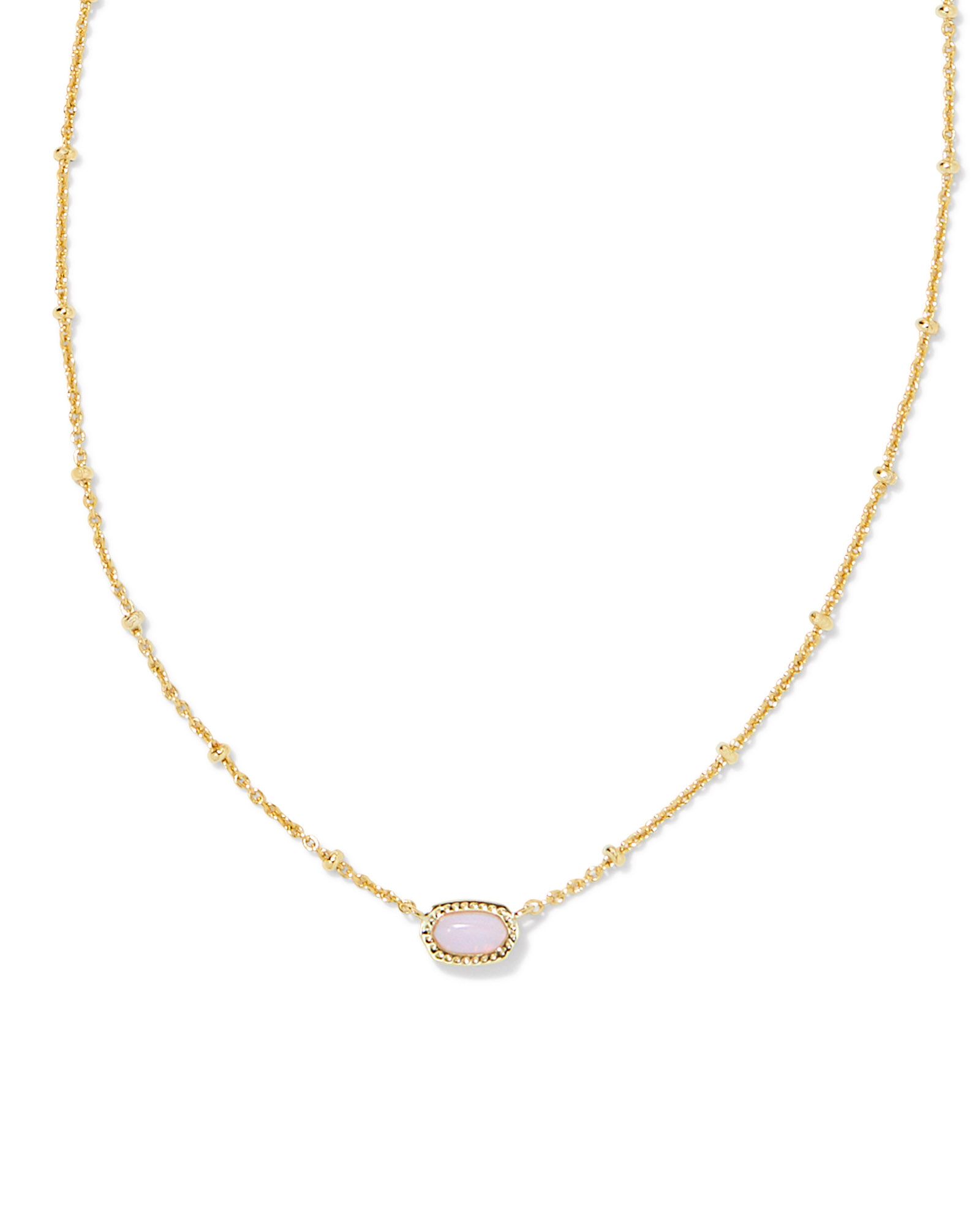 Kendra Scott Pink Opalite Crystal Pendant Necklace Lee Ann's