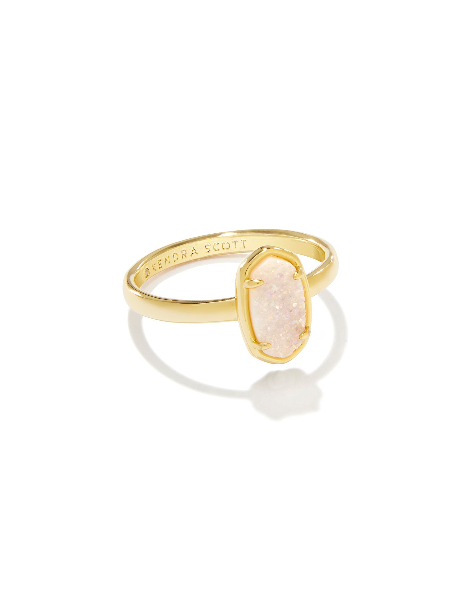 Kendra Scott Retired Grayson Band Gold Ring 001-774-2002607 Lee