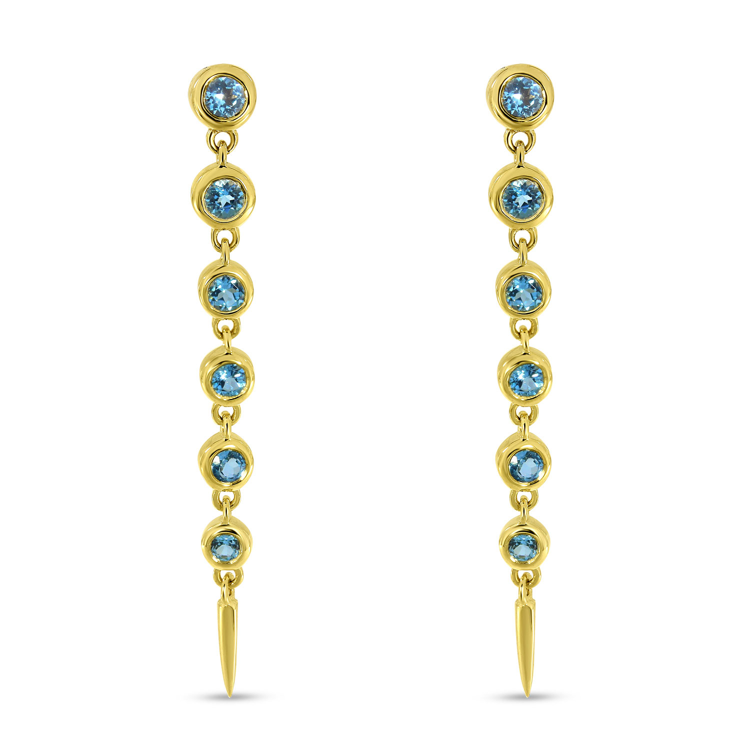 Earrings 002-210-00852 14KY - Colored Stone Earrings | Leitzel&rsquo;s 
