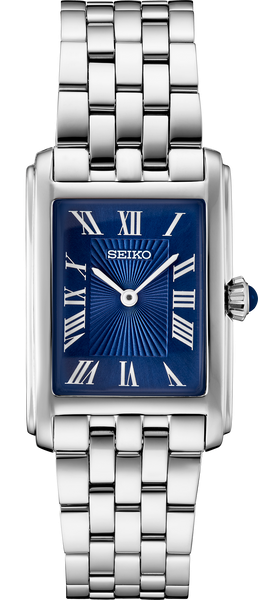Seiko Essentials Watch, 22mm - Blue/Silver