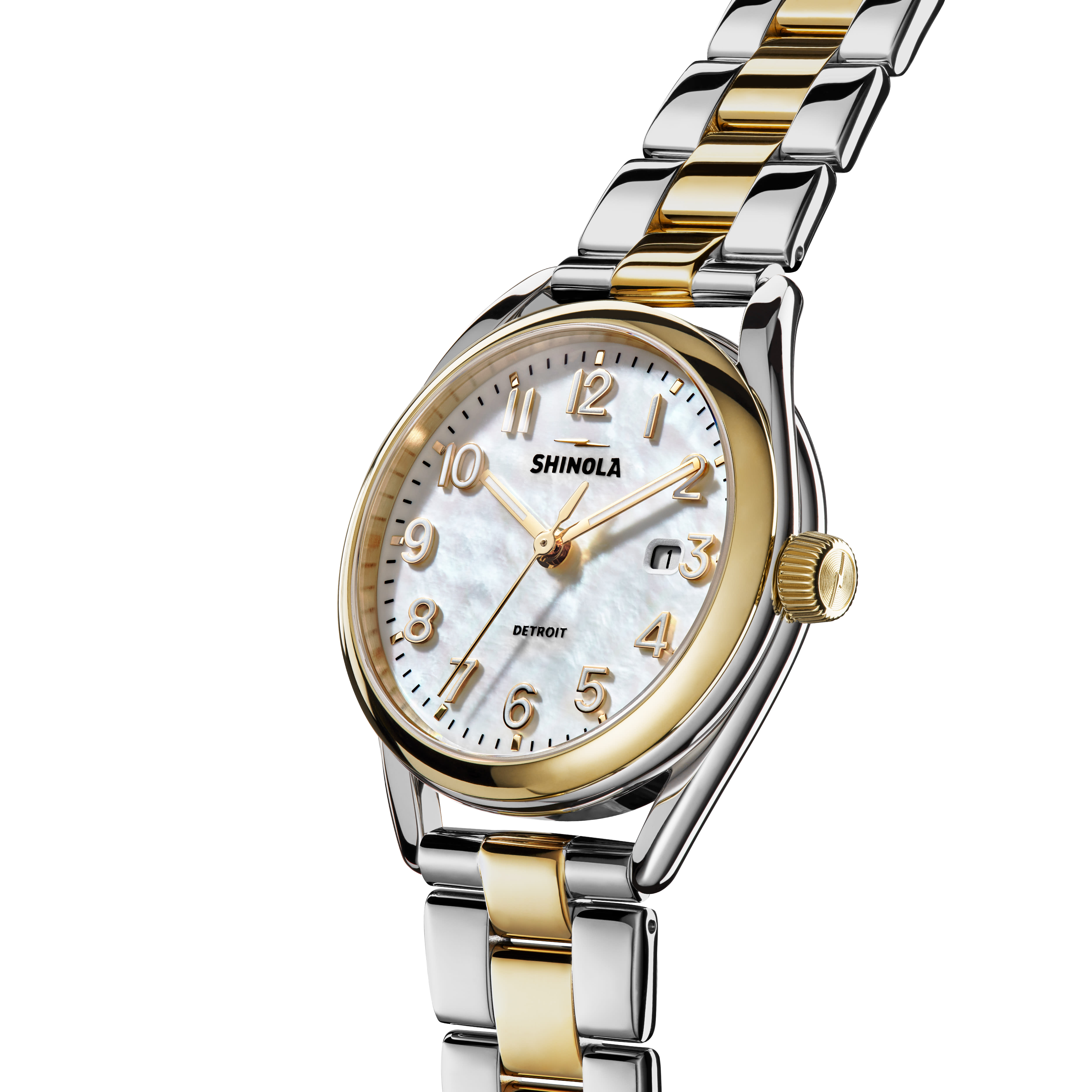 Ladies Shinola Watch Shinola The Derby Stainless Steel 31mm Women main image 4