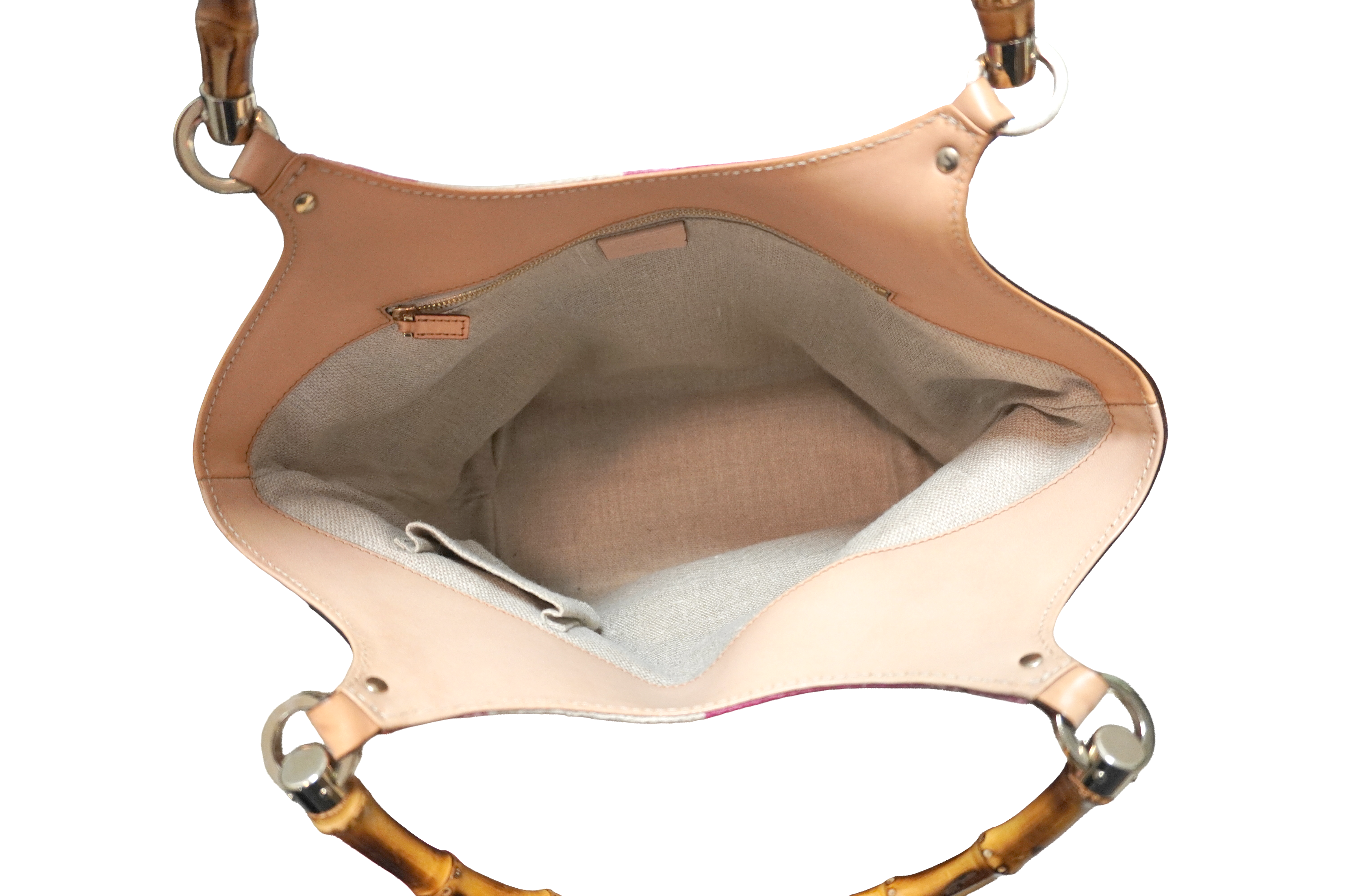 Gucci Satchel Bag with Bamboo Handles 001-062-00154 | Lumina Gem