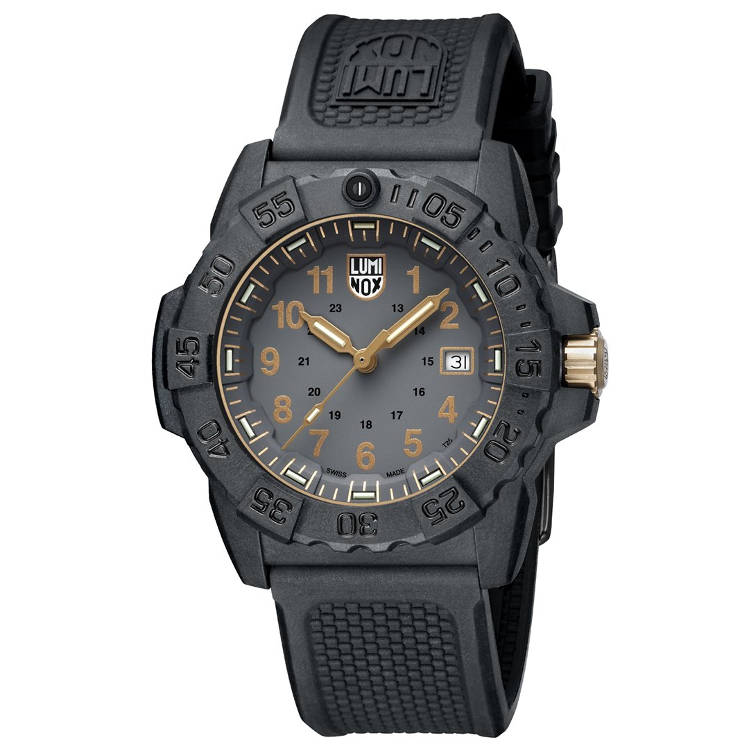 Luminox Navy SEAL Watch - Black, Gold, & Grey 001-505-00248