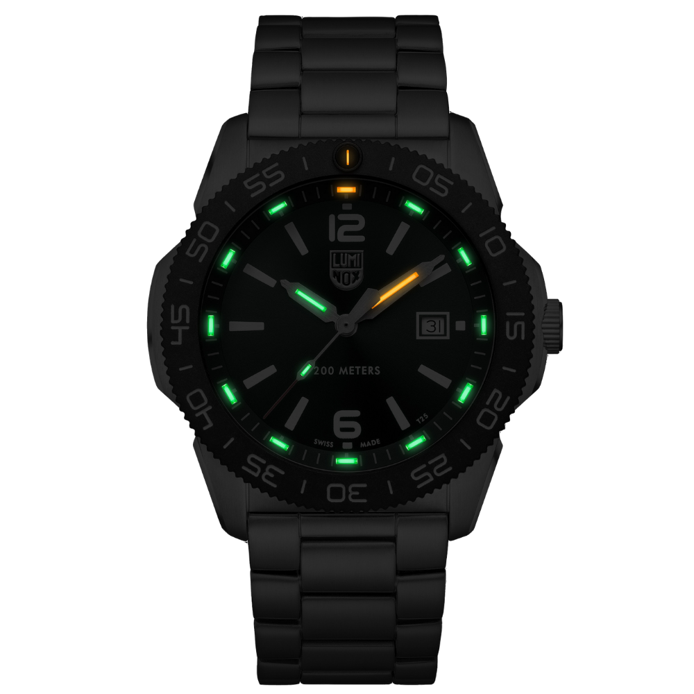 Luminox Pacific Diver Stainless Steel Watch- Green Dial | Lumina