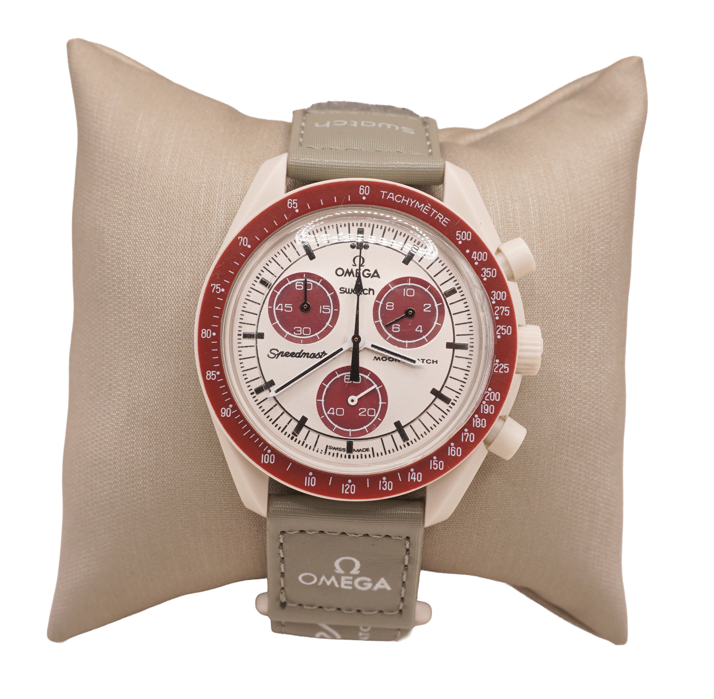 Omega Swatch Pluto Edition Watch 001-505-00484 - Lumina Gem