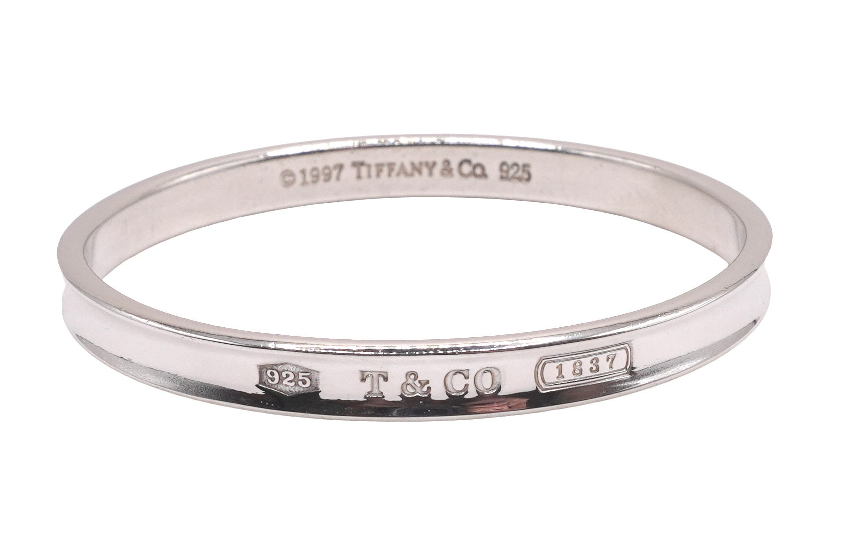 Tiffany & Co. Sterling Silver 1887 Bangle 001-610-01674 | Lumina