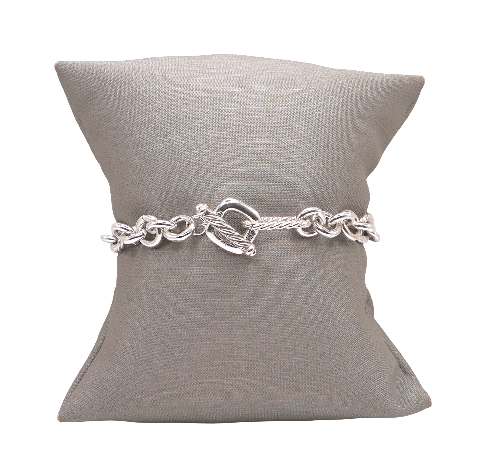 David Yurman Sterling Silver Toggle Bracelet 001-610-01730