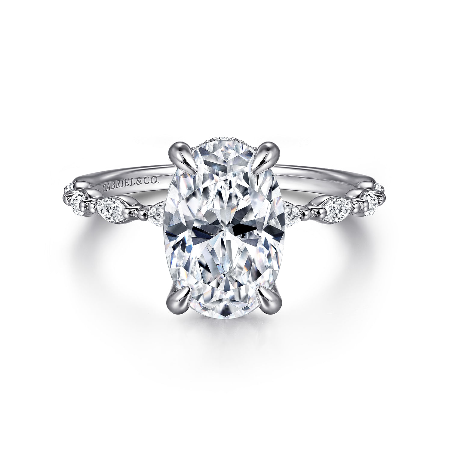 Gabriel & Co Diamond Semi-Mount Ring 001-140-01022 | MarBill Jewelers ...