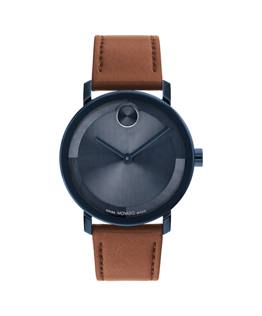 Genuine Movado watch with leather strap. Movado Bold Men main image 3