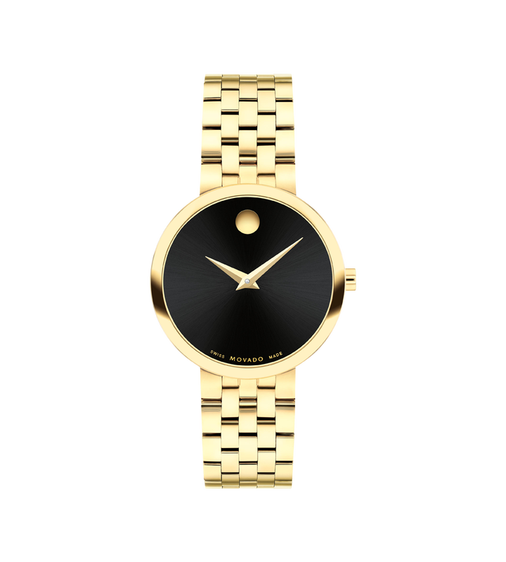 スイス名門ブランド エレガント★MOVADO クラシックミュージアム Movado® Men's Museum Classic Chrono Watch