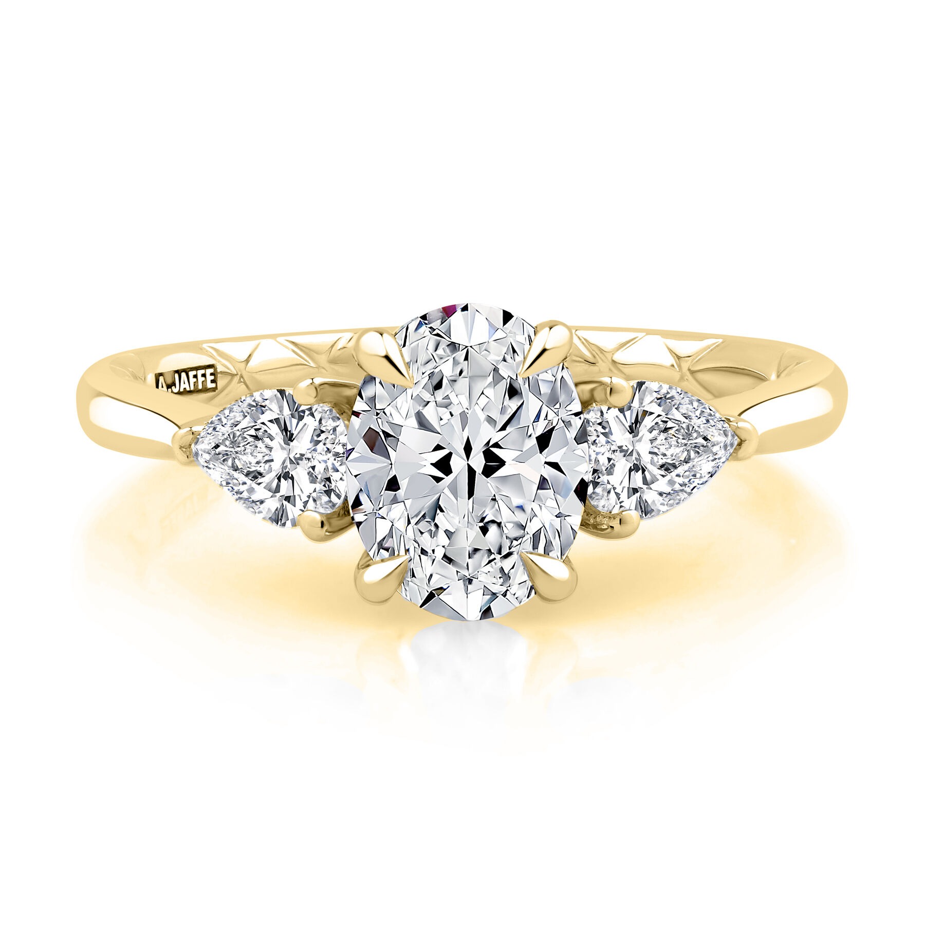 Lee Mark Lee Gold And Diamonds Diamond Initial Necklace In Mejuri