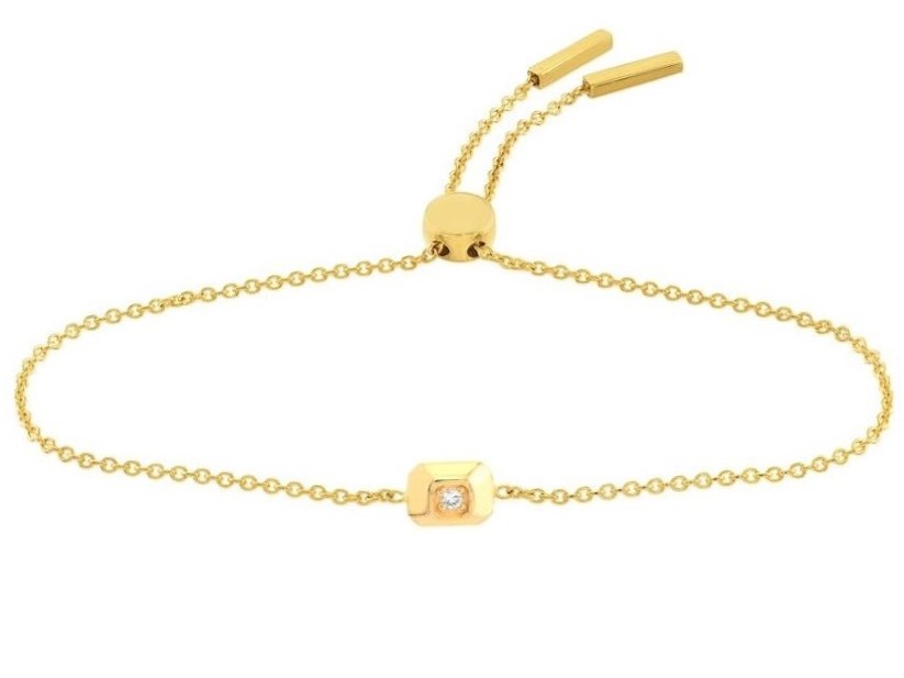 Yellow Gold Diamond Bolo Bracelet Mark Jewellers La Crosse, WI